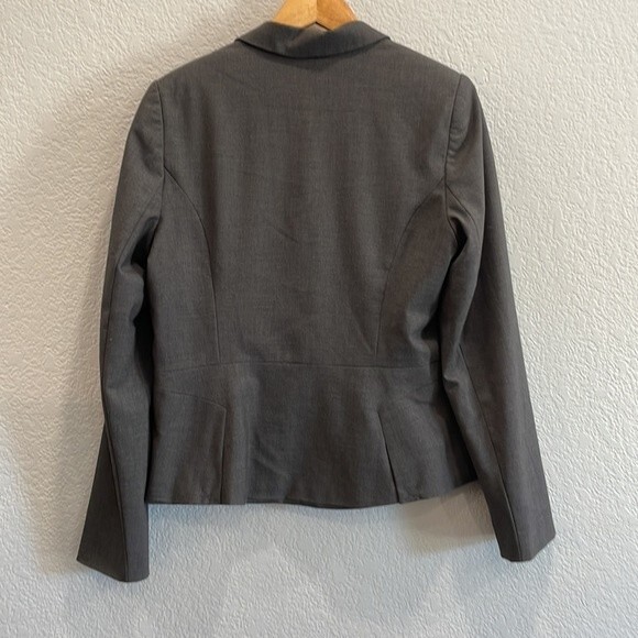 Worthington Dark Gray One Button Blazer Size 14 - Picture 5 of 6